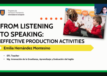 Formación Permanente UdeC realizó masterclass sobre enseñanza del inglés en la primera infancia